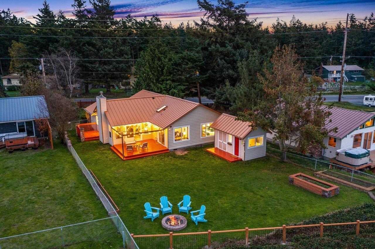 @ Marbella Lane - Wave House, Your Oceanfront Retreat! Oak Harbor Buitenkant foto