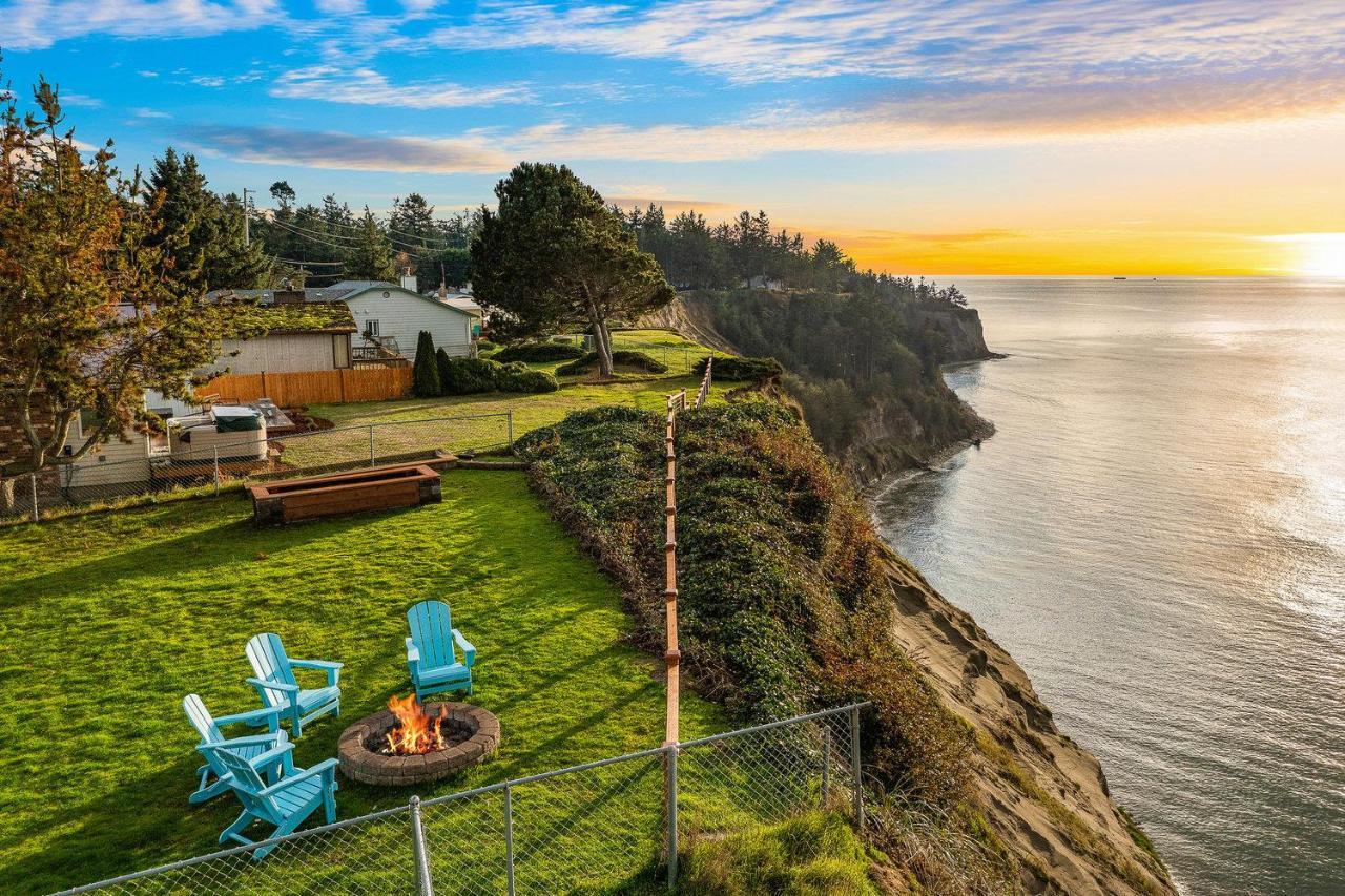 @ Marbella Lane - Wave House, Your Oceanfront Retreat! Oak Harbor Buitenkant foto